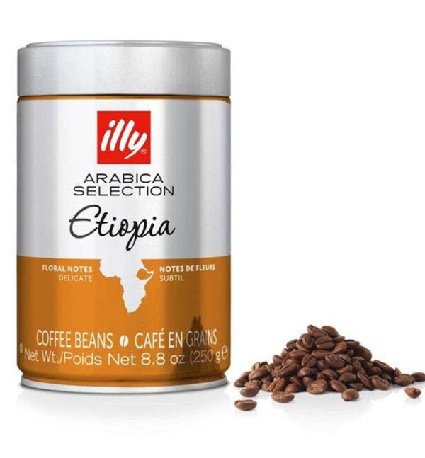 Illy Espresso Monoarabica Ethiopia 0,25 kg beans TIN