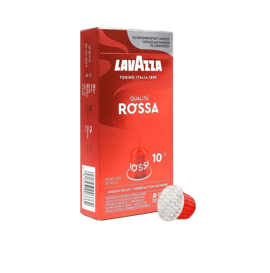 Lavazza Rossa Qualità - 10 Capsules for Nespresso for £2.50.